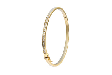 Yellow Gold Diamond Bracelet | 0.6 carats, 16.58g