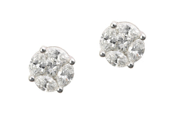 Diamond Earrings | 2.01ct, 3.62g