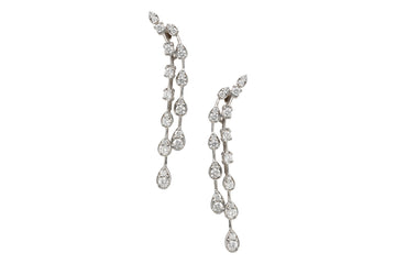 Illusion Diamond Earrings | 1.51ct, 6.32g