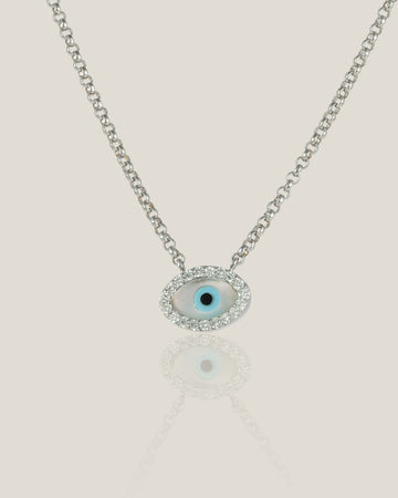 Eye Diamond Pendant | White Diamond 0.13 carats, 4.02g