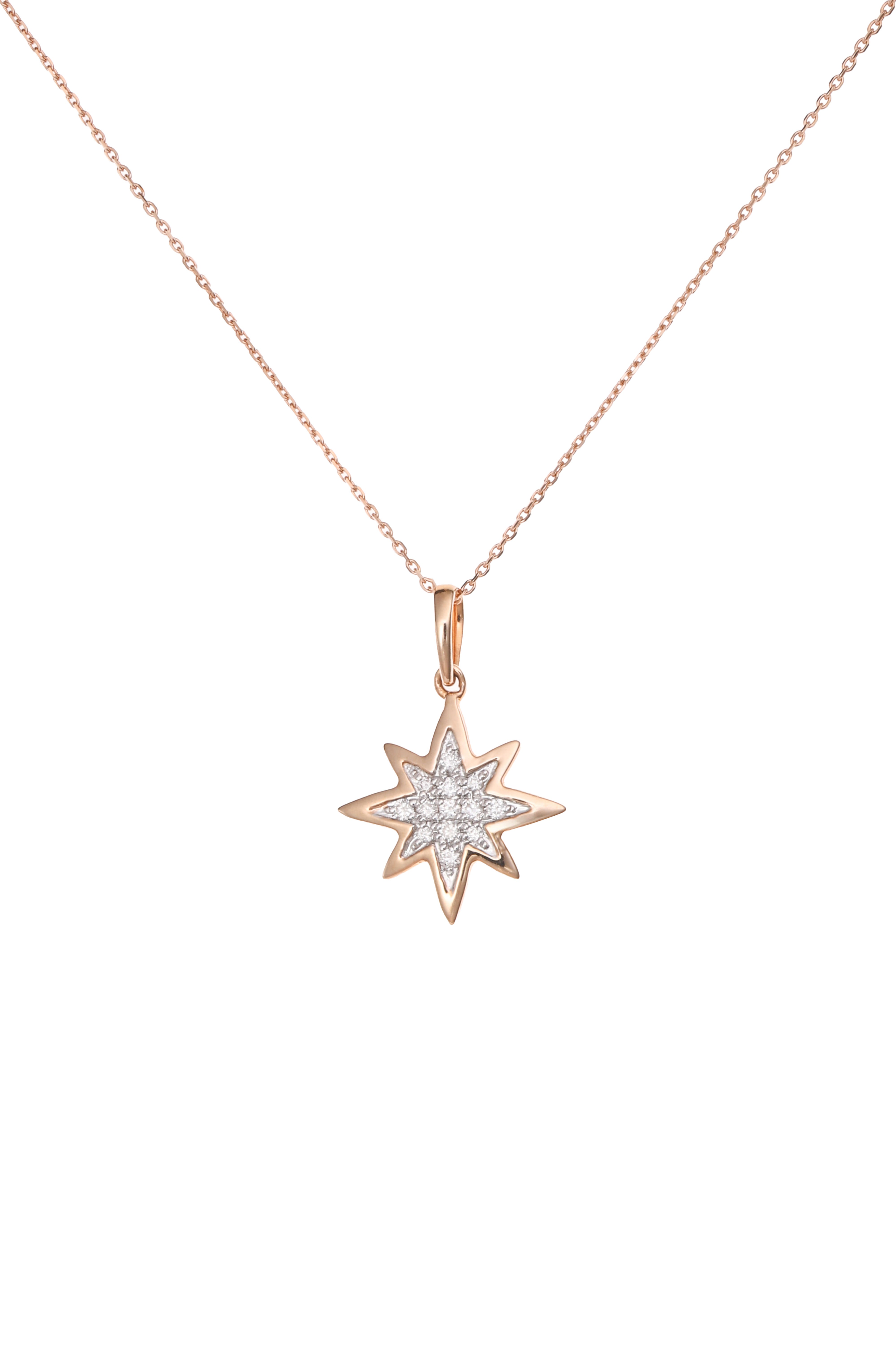 Star Diamond Pendant | 0.07ct, 1.82g