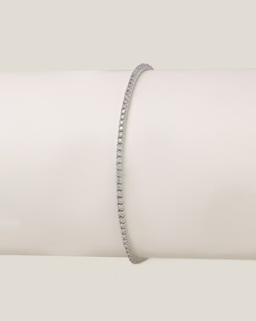 White Diamond Tennis Bracelet | 1.72 Carats, 4.49g