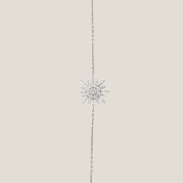 Snowflake Diamond Bracelet | White Diamond 0.525 Carats, 2.8g
