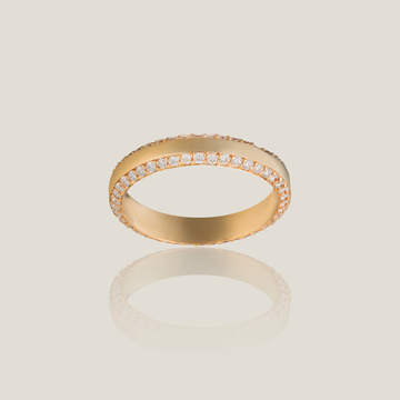 Diamond Wedding Band | White Diamond 0.62 carats, 2.66g