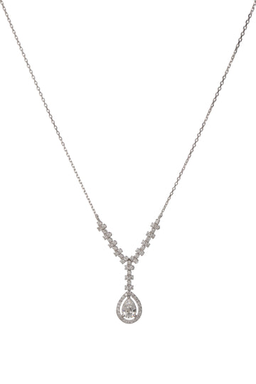 Bridal necklace |  0.46 carats, 4.09g