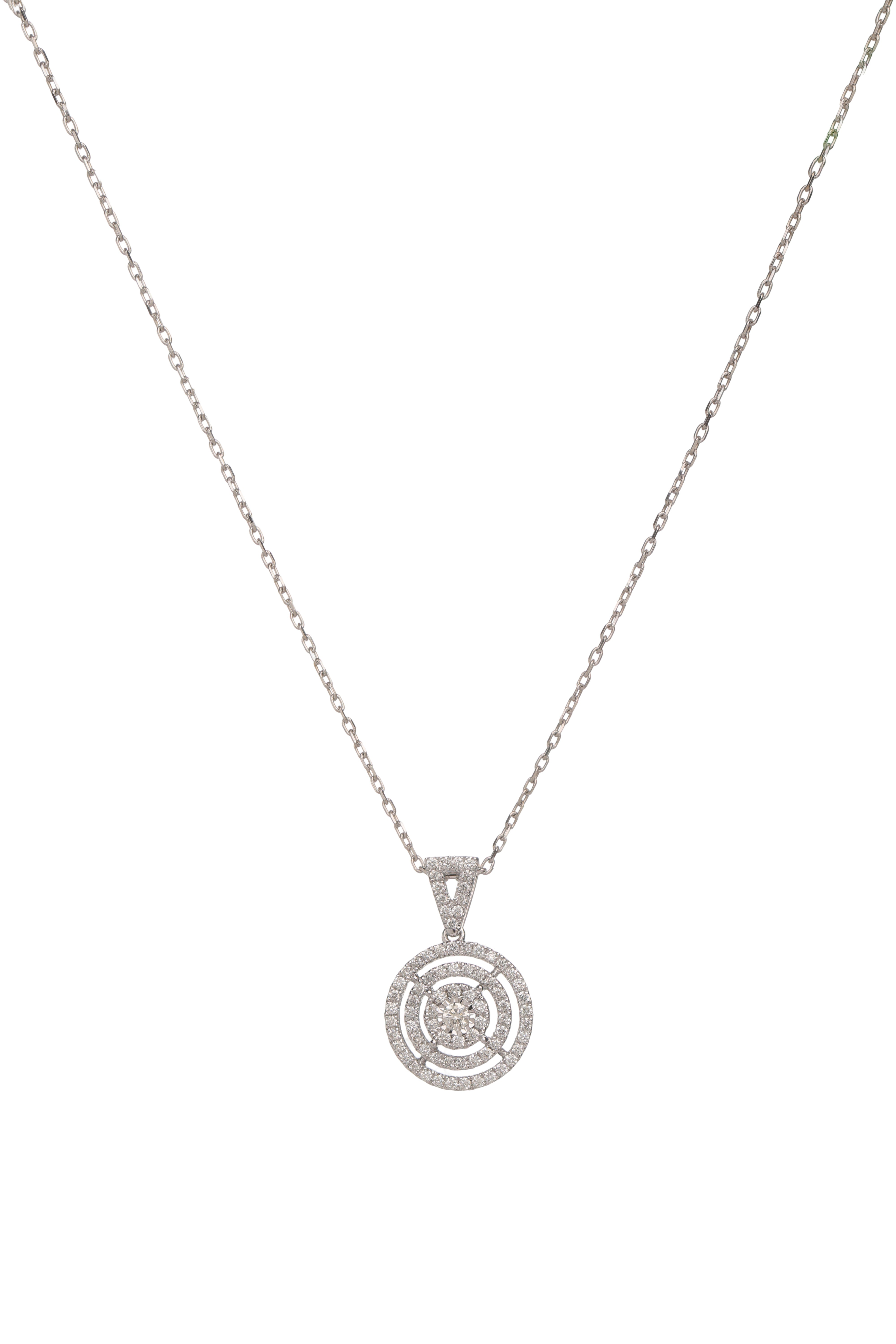 Diamond Pendant |  0.45 carats, 4.41g