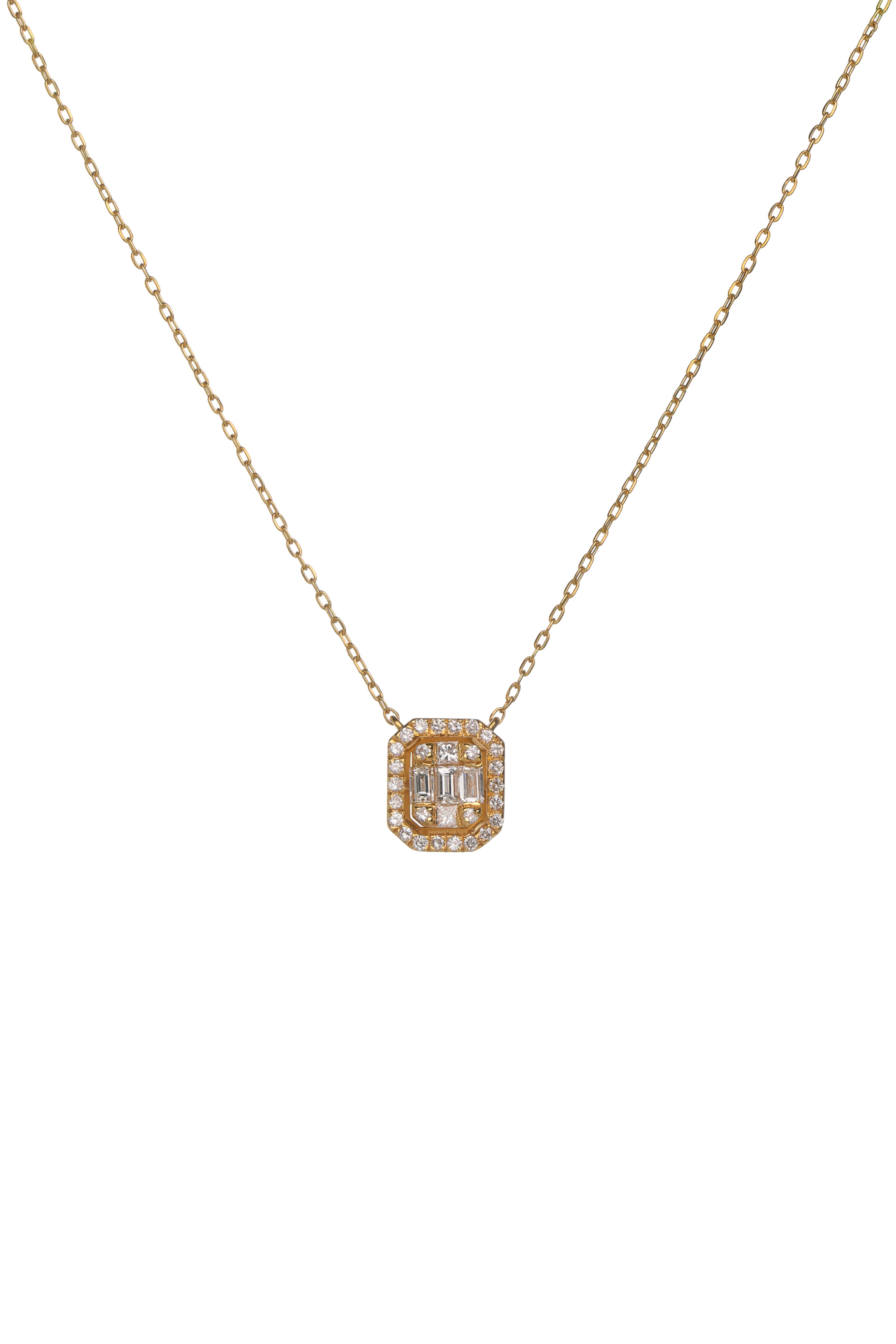 Diamond  Pendant |  0.25 carats, 2.69g