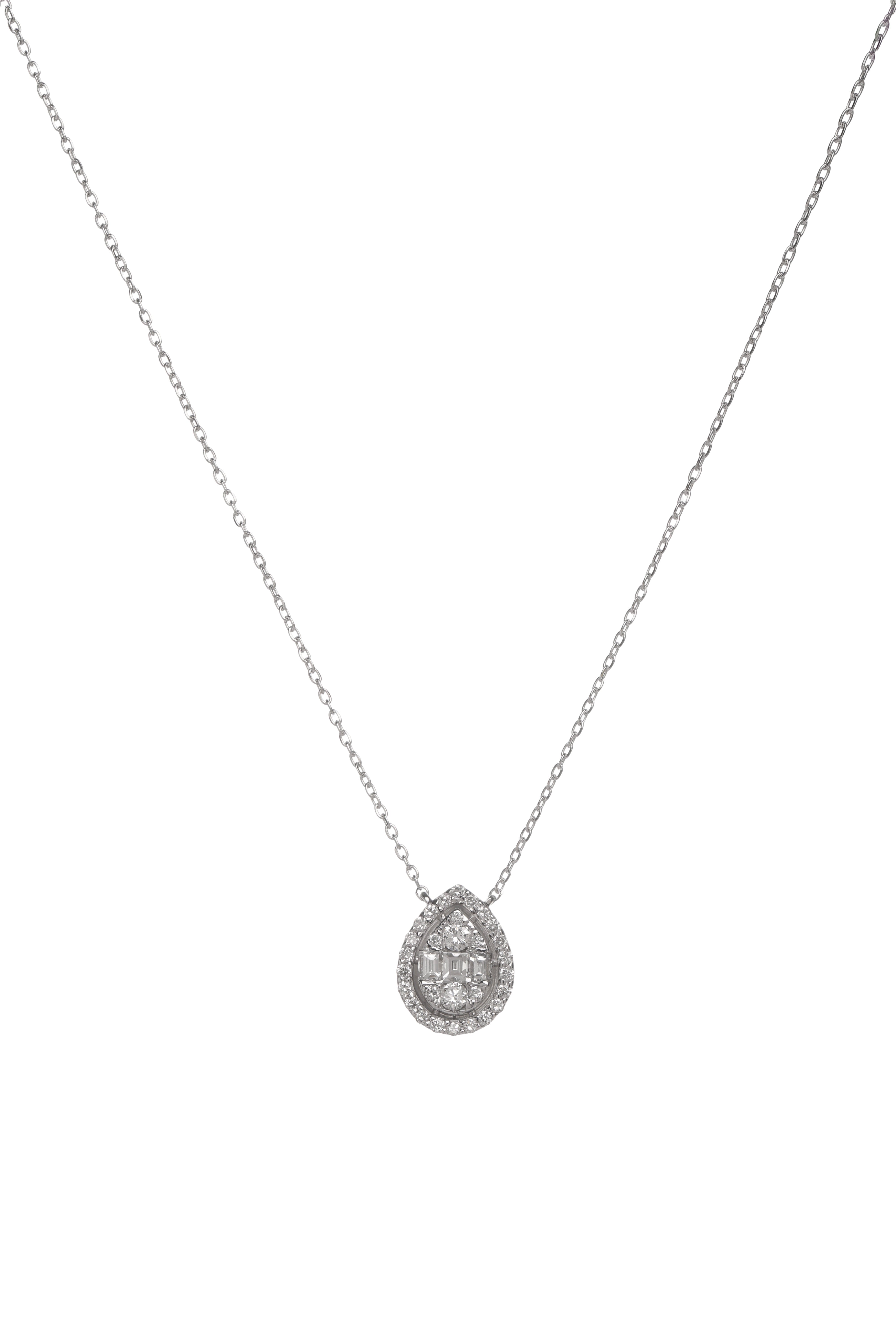 Diamond pendant | 0.42 carats, 2.65g