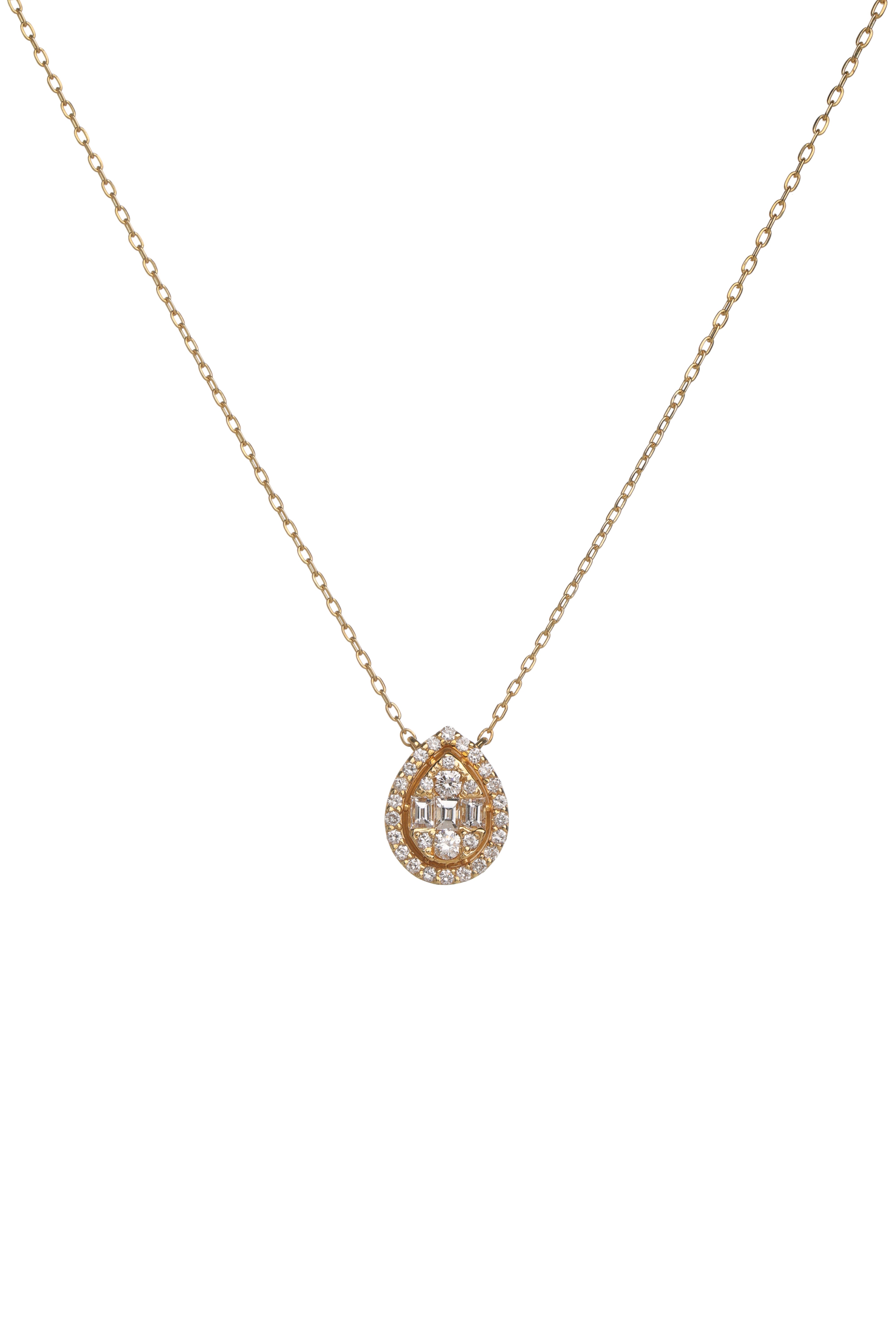 Diamond pendant | 0.42 carats, 2.8g