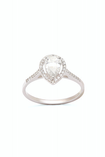 Pear Solitaire | 0.83 carats, 2.3g