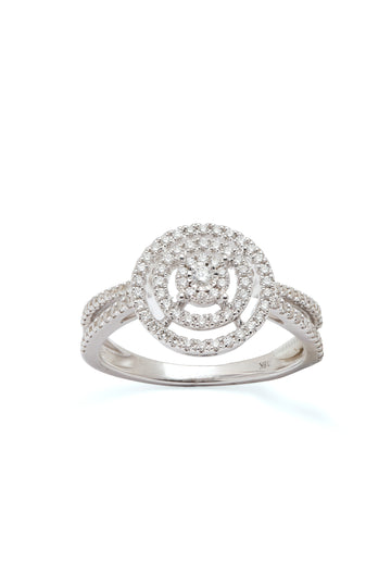 Elegant Illusion Diamond Ring | 0.37 carats, 3.5g
