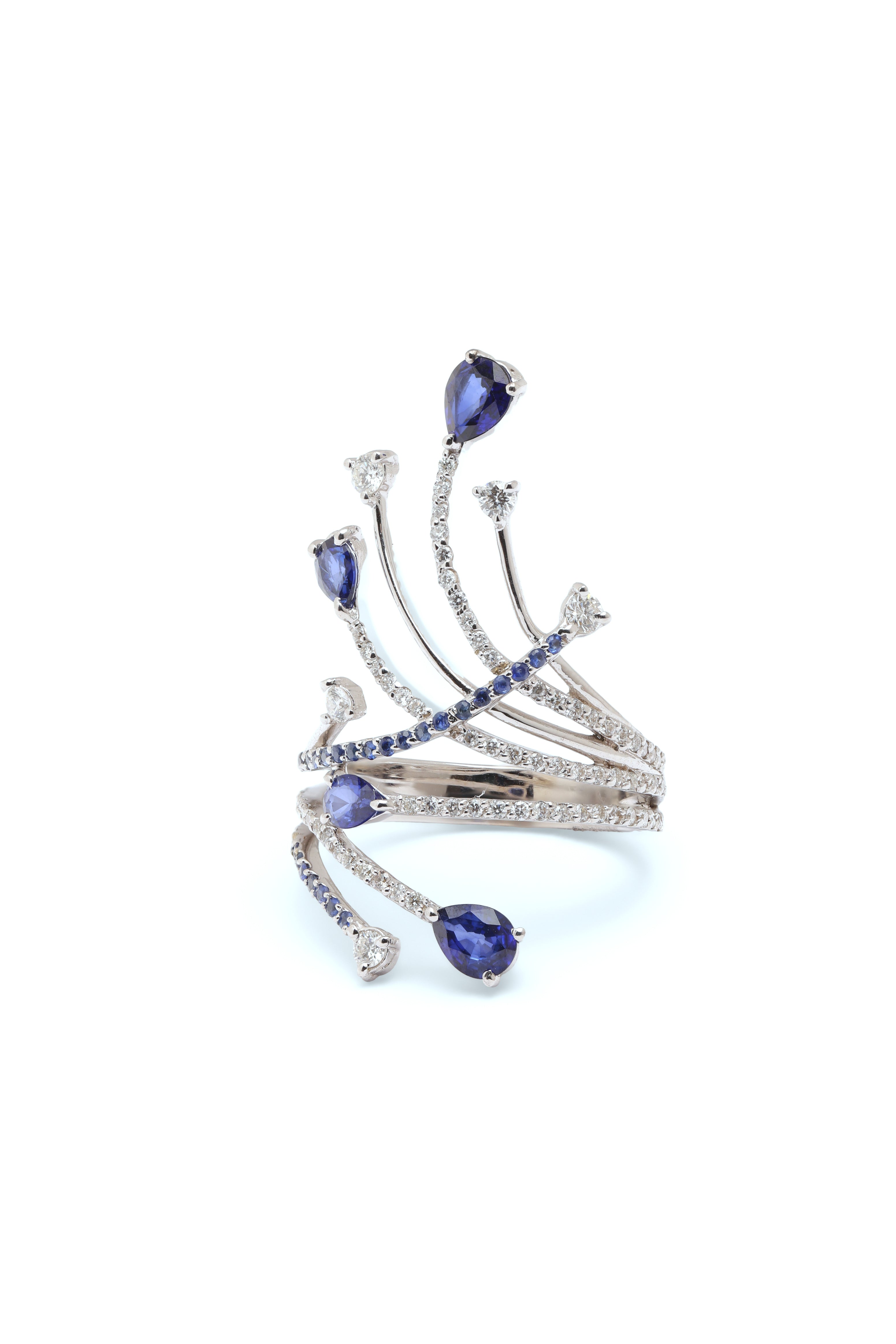 Elegant Saphire Ring JB | 1.81 carats, 6.74g