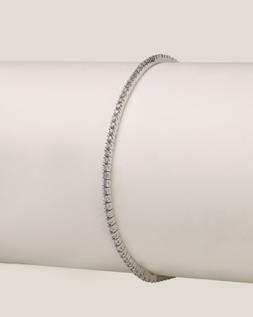 White Diamond Tennis Bracelet | 2.47 carats, 6.74g