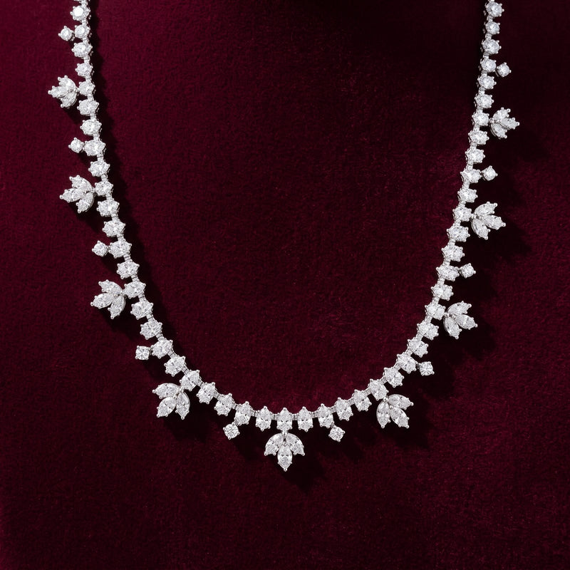 Jacobijoux marquise diamond necklace